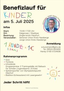 Benefiz-Lauf 2025 (Flyer)