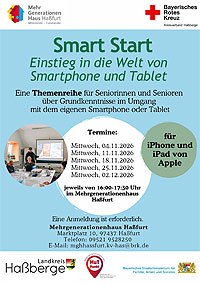 Flyer downloaden: Smart Start – Einstieg in die Welt von Smartphone und Tablet