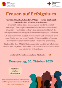 Flyer: Frauen auf Erfolgskurs (S. 2)