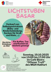 Lichtstubenbasar im MGH