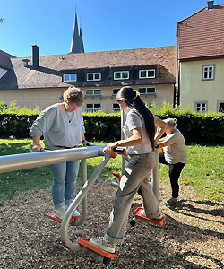 MIT & FIT: ein starkes Präventionsangebot des Mehrgenerationenhauses Haßfurt (Foto: Friederike Schulz /MGH)