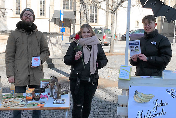 Flower Power: MGH als Akteur der Fairtrade-Stadt Haßfurt