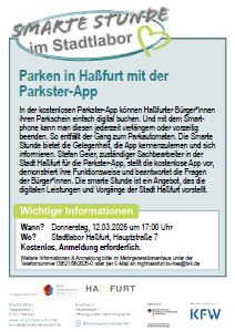 Smarte Stunde: Parkster App