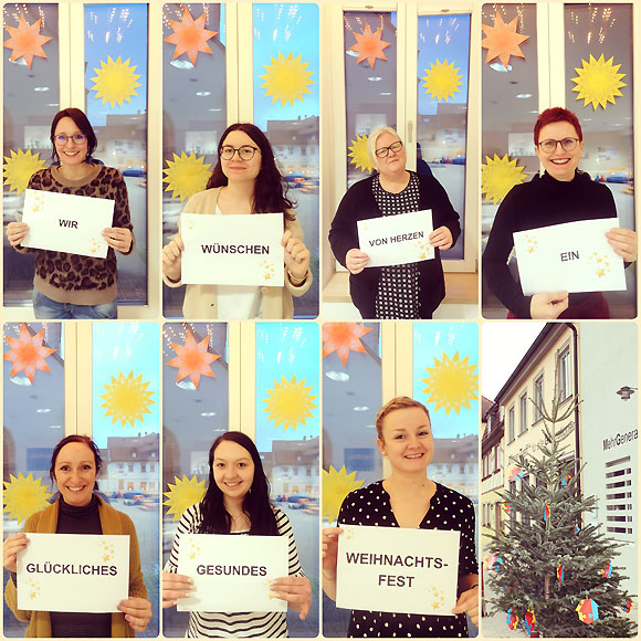 Weihnachtsferien im MGH: Das Team des Mehrgenerationenhauses Haßfurt wünscht eine frohe Weihnachtszeit