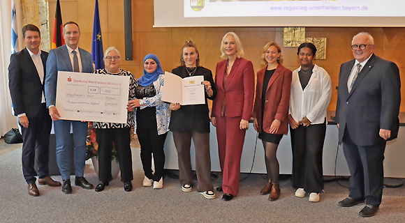 Preisverleihung Unterfränkischer Integrationspreis 2025 (Foto: Alexander Warkotsch, Regierung von Unterfranken)