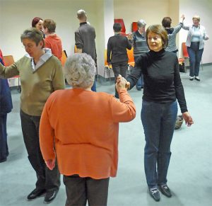 im Mehrgenerationenhaus wird wieder getanzt