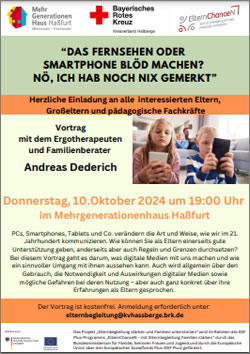 Andreas Dederich: "Das Fernsehen oder Smartphone blöd machen? ..." (Vortrag)