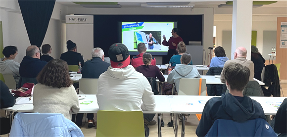 Workshop Fotos verwenden: Bildbearbeitung, Stockfotos und Lizenzen (Foto: Hannah Baunacher/MGH)