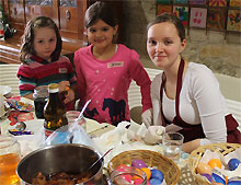 MGH-Sprachcafé: Eier färben