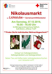 Download: Flyer: Nikolausmarkt der Lichtstube