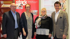 Zuwendung aus Sonderprogramm: Dieter Greger, Simone Geruschke, Gudrun Greger, Steffen Vogel