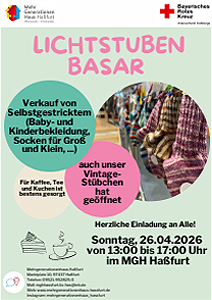 Lichtstubenbasar im MGH