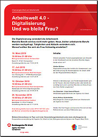 Download Flyer: Arbeitswelt 2.0 - Digitalisierung ... und wo bleibt Frau? 